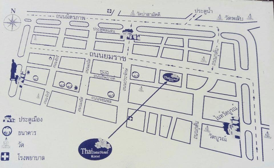 Thai Inter Korat Hotel Nakhon Ratchasima Extérieur photo